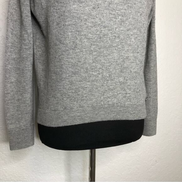 Scotch & Soda Maison Scotch gray wool cashmere sweater size P or Extra Small XS - Picture 4 of 15